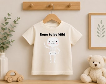 Skeleton Toddler Halloween Shirt: Spooky Graphic Tee for Kids