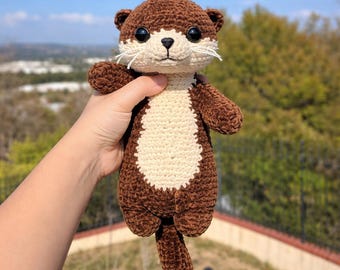 Floppy Otter Amigurumi Crochet Pattern | Otter Soup belly Plush Pattern | Otter Crochet Pattern – Pattern for Beginners – English Pdf