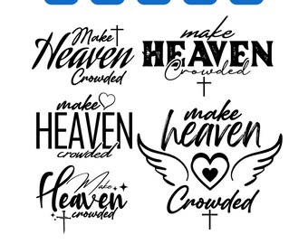 Llena el cielo en SVG, cita cristiana en SVG, camiseta cristiana, SVG religioso, Jesús en SVG, SVG motivacional, cita positiva en SVG, Cricut, PNG
