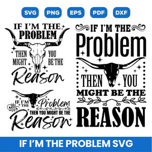Wenn ich das Problem bin, dann können Sie der Grund sein svg, Country-Musik png, Nashville PNG, Whisky PNG, Retro Cowgirl pdf, Sublimation, Cricut