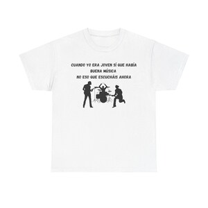 Music Nostalgia Cotton T-Shirt, Gift for Music Lovers, Concert T-Shirt, Birthday Gift, Vintage Style
