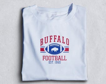 Buffalo Football Tee, Buffalo New York Fan Apparel