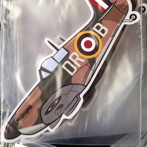 Spitfire Baby Plane Sticker