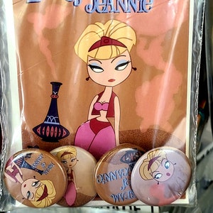 I Dream of Jeannie Button Pack