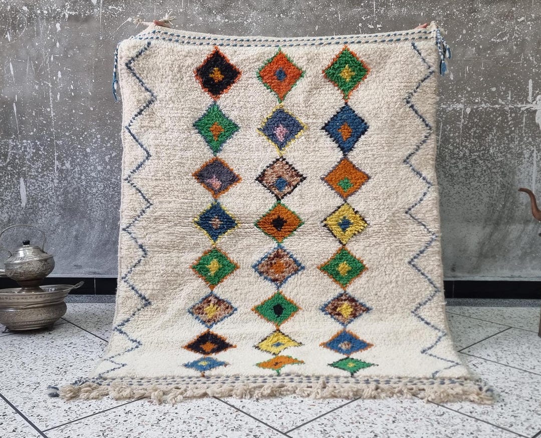 Beautiful view of Moroccan Natural Fiber And Tile Combo