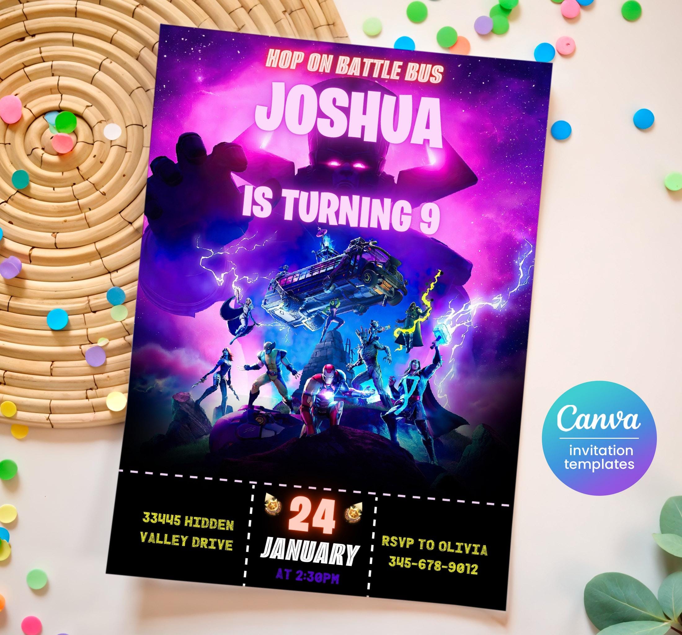 Fortnight Printable - Etsy