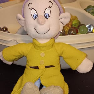 Disney&#39;s Dopey, Snow White seven Dwarfs plush