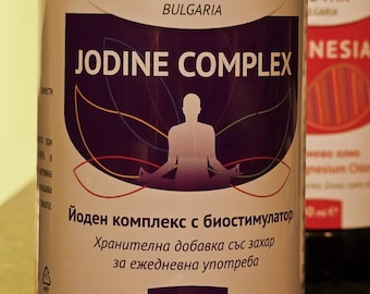 Complejo de Yodo - El Elemento de la Inteligencia - Solución Bioestimulante de Yodo Orgánico de ArteVita Bulgaria, 450 ml, 100 % Bio, Apto para Veganos