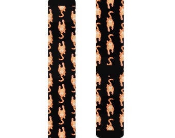 Calcetines Orange Cat Energy Crew