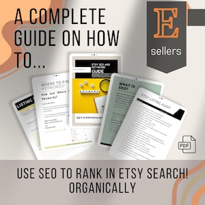SEO Basics: Etsy SEO Guide to Increase Sales & Visibility | Keyword Finder and Listing Optimization Tips