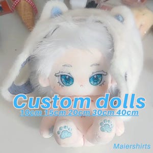 Picture Customized Plush Dolls,Custom Cotton Doll Commission,2inch 2 4 Inch 4inch,Personalized Dolls,Custom Oc Dolls,Gift For Baby