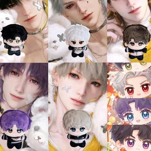 Peluche Love and Deepspace 10 cm (3,9") | Jolie peluche Love and Deepspace, Love and Deepspace Sylus, Rafayel, Xavier, Caleb, Zayne