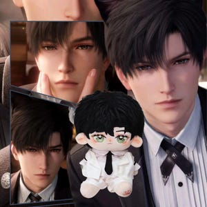 Love and Deepspace Zayne Plushie 20cm (7.8"), Zayne Love and Deepspace Plushie, lads Zayne plushie love and deepspace gift