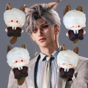 Love and Deepspace Sylus Plushie 10cm (3.9&quot;), Sylus Love and Deepspace Plushie, lads Sylus plushie, Otome Game, Otome Merch, Collectible