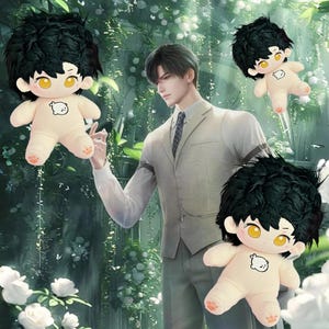 Love and Deepspace Zayne Plushie 20cm (7.8"), Zayne Love and Deepspace Plushie, lads Zayne plushie love and deepspace gift