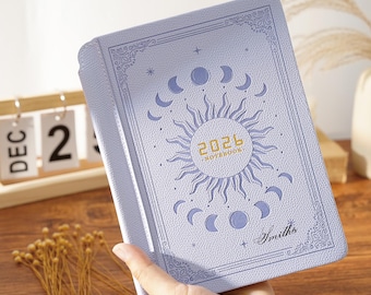 Personalized 2026 Planner Notebook,Daily Planner 2026,Custom Daily Organizer,Work Efficiency Diary,Schedule Book 2026 planner,Christmas Gift