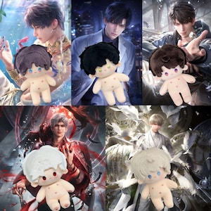 Peluche Love and Deepspace 20 cm (7,8") | Mignonne peluche Love and Deepspace, Love and Deepspace Sylus, Rafayel, Xavier, Caleb, Zayne