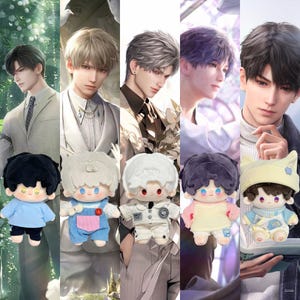 Peluche Love and Deepspace 20 cm (7,8") | Mignonne peluche Love and Deepspace, Love and Deepspace Sylus, Rafayel, Xavier, Caleb, Zayne