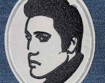 ELVIS PRESLEY Embroidery Patch Iron On