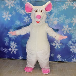 Custom Mouse Mascot – High-Quality and Comfortable Costume! | Mascotte Souris sur Mesure – Costume de Haute Qualité et Confortable!