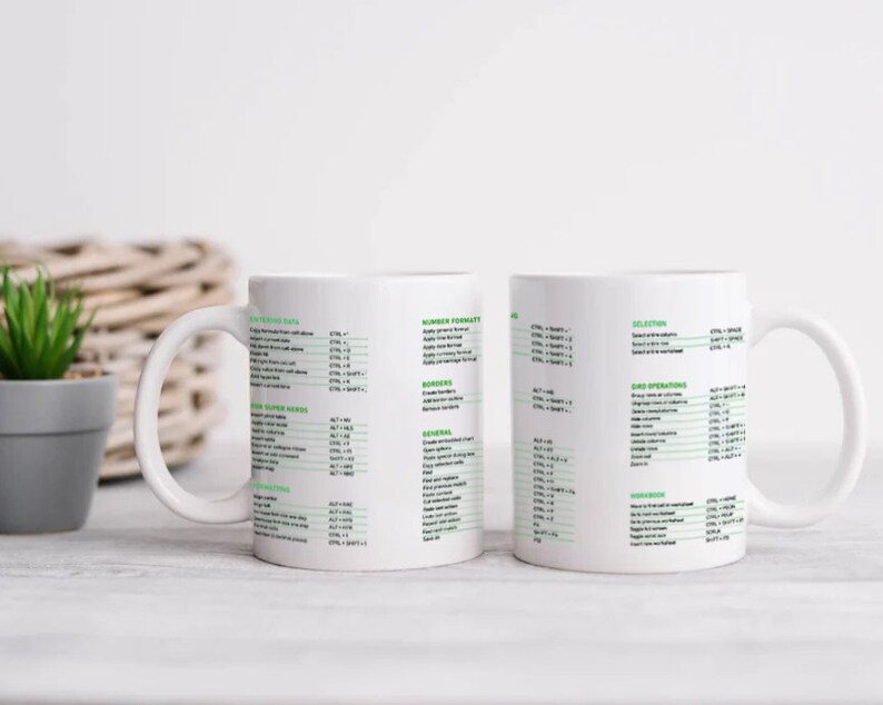 Excel Shortcut Mug Excel Shortcuts White Glossy Mug Etsy Nederland excel-shortcut-mug-excel-shortcuts-white-glossy-mug-etsy-nederland