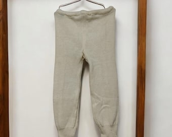 Natural Wool Knit Underwear: Warm Winter Bottoms