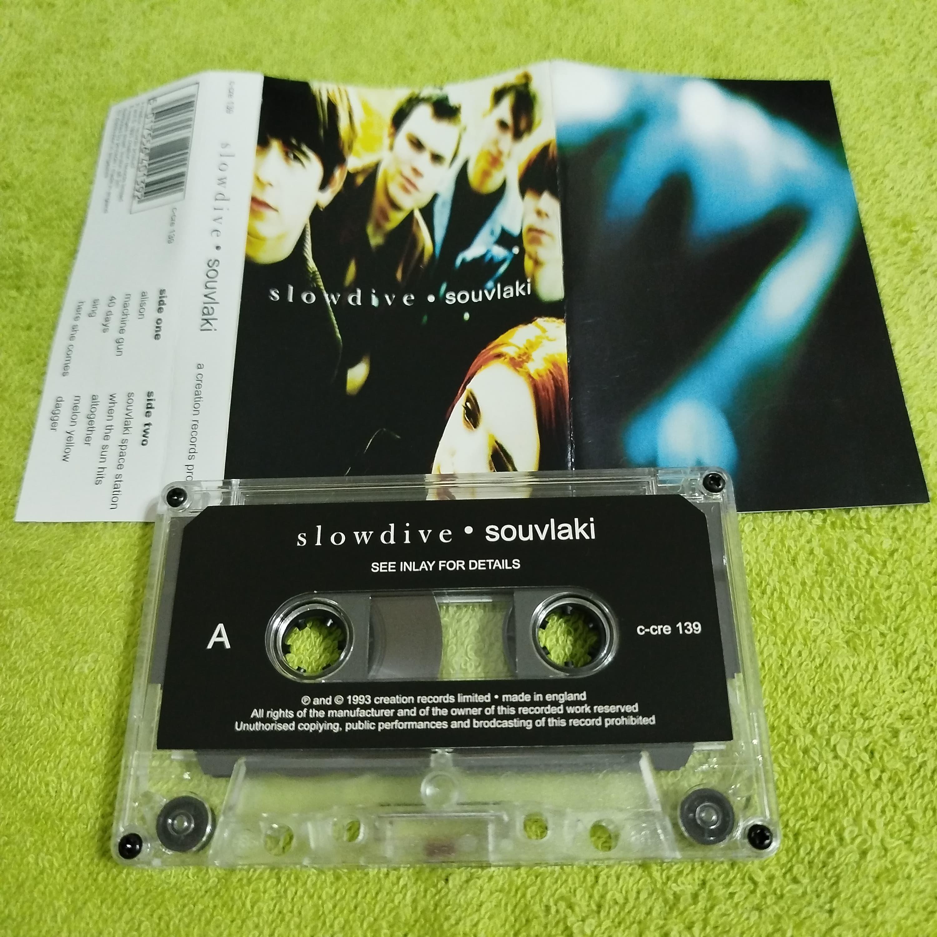 Slowdive – Souvlaki Cassette Tape Rock, Indie Rock, Shoegaze