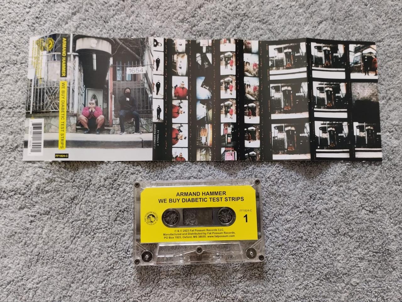 Armand Hammer – We Buy Diabetic Test Strips Cassette Tape Hip Hop