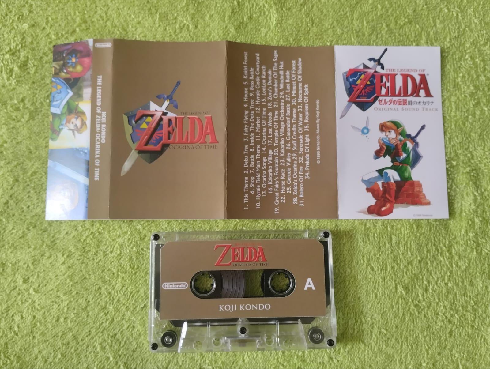 ゼルダの伝説 時のオカリナ サウンドトラック カセットテープ 