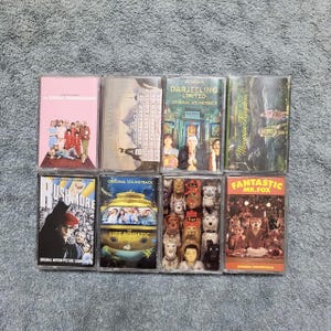 Wes Anderson movie soundtrack cassette tape Stage & Screen, Soundtrack