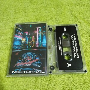 Midnatt - nattlig - oändlig sommar - monster kassettband Elektronisk, Synthwave, Synth-pop NOCTURNAL