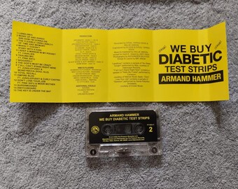 Armand Hammer – We Buy Diabetic Test Strips Cassette Tape Hip Hop