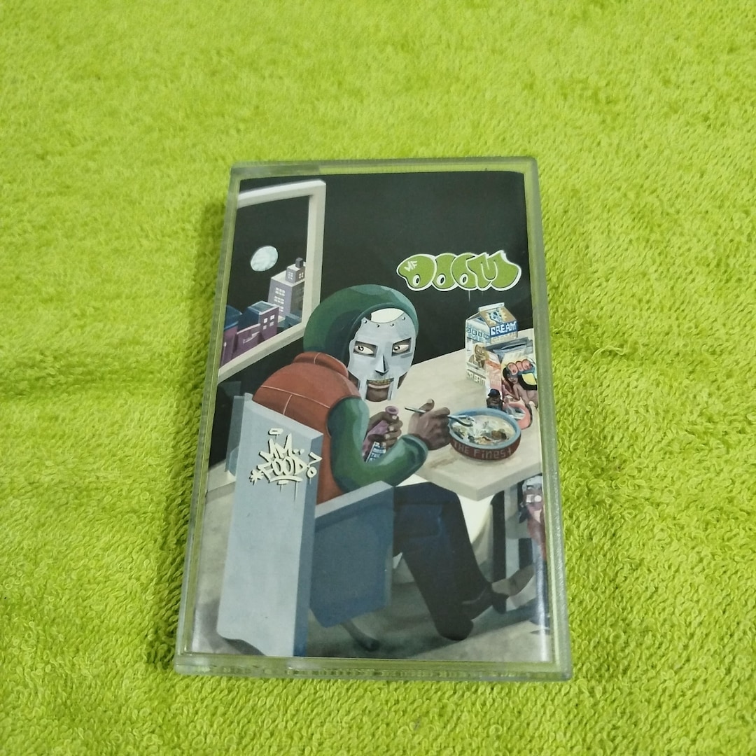 MF Doom Mm..food Cassette Tape Hip Hop, Boom Bap, Jazzy