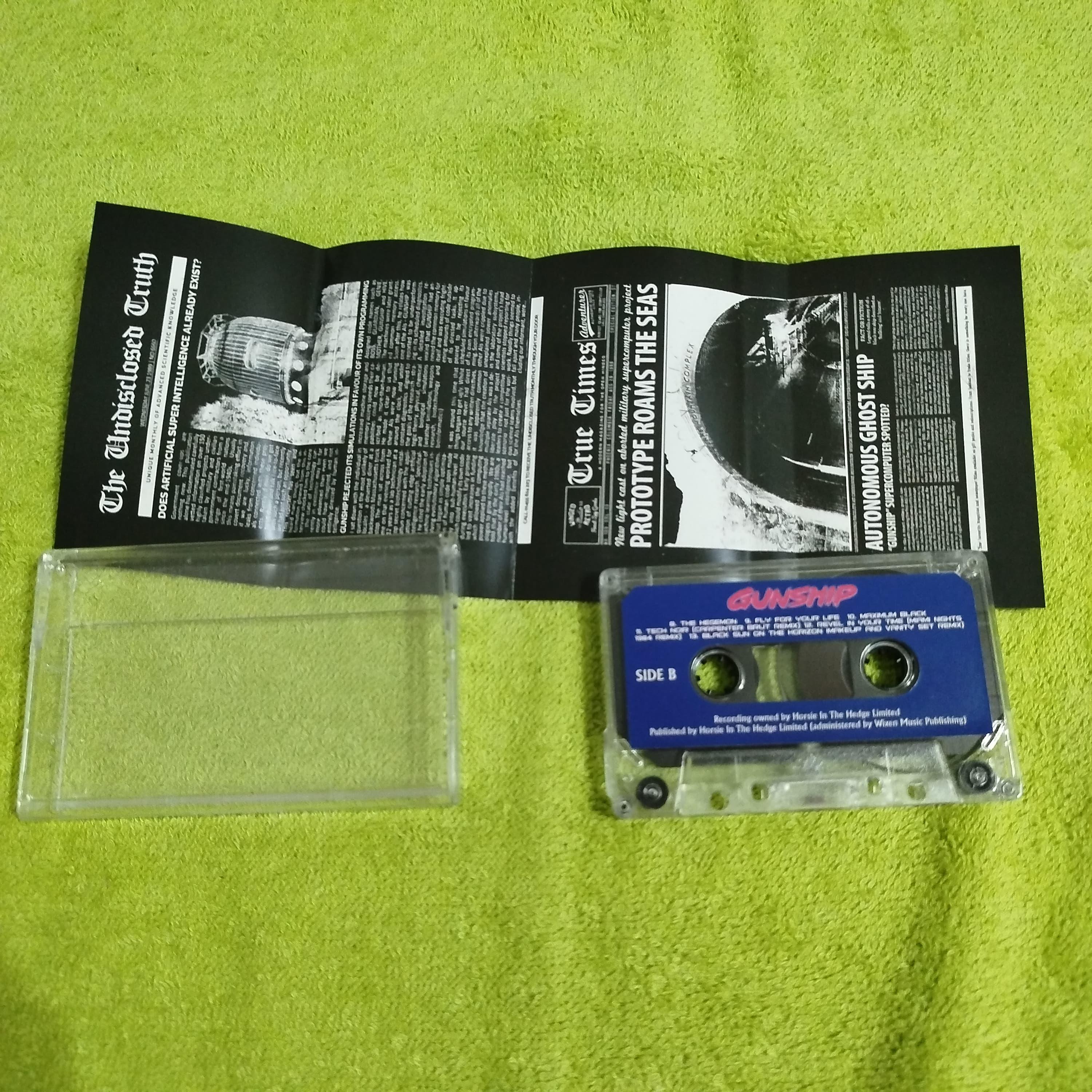 【SiC】gig Cassette Tape green tapes | Professor Creepshow | PLANET SIC