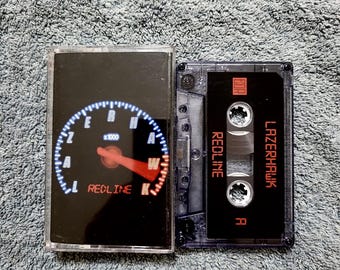 Lazerhawk – Redline Cassette tape Electronic, Synthwave