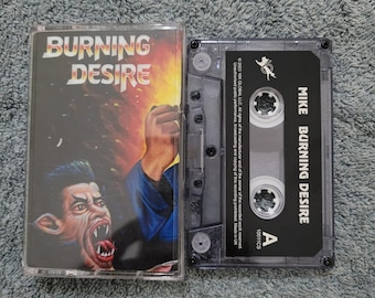 Mike (408) – Burning Desire Cassette tape Hip Hop, Jazzy Hip-Hop