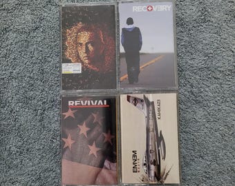EMINEM Mixtape Cassette - Relapse - Recovery - Revival - Kamikaze. Hip Hop , Hardcore Hip-Hop , Pop Rap