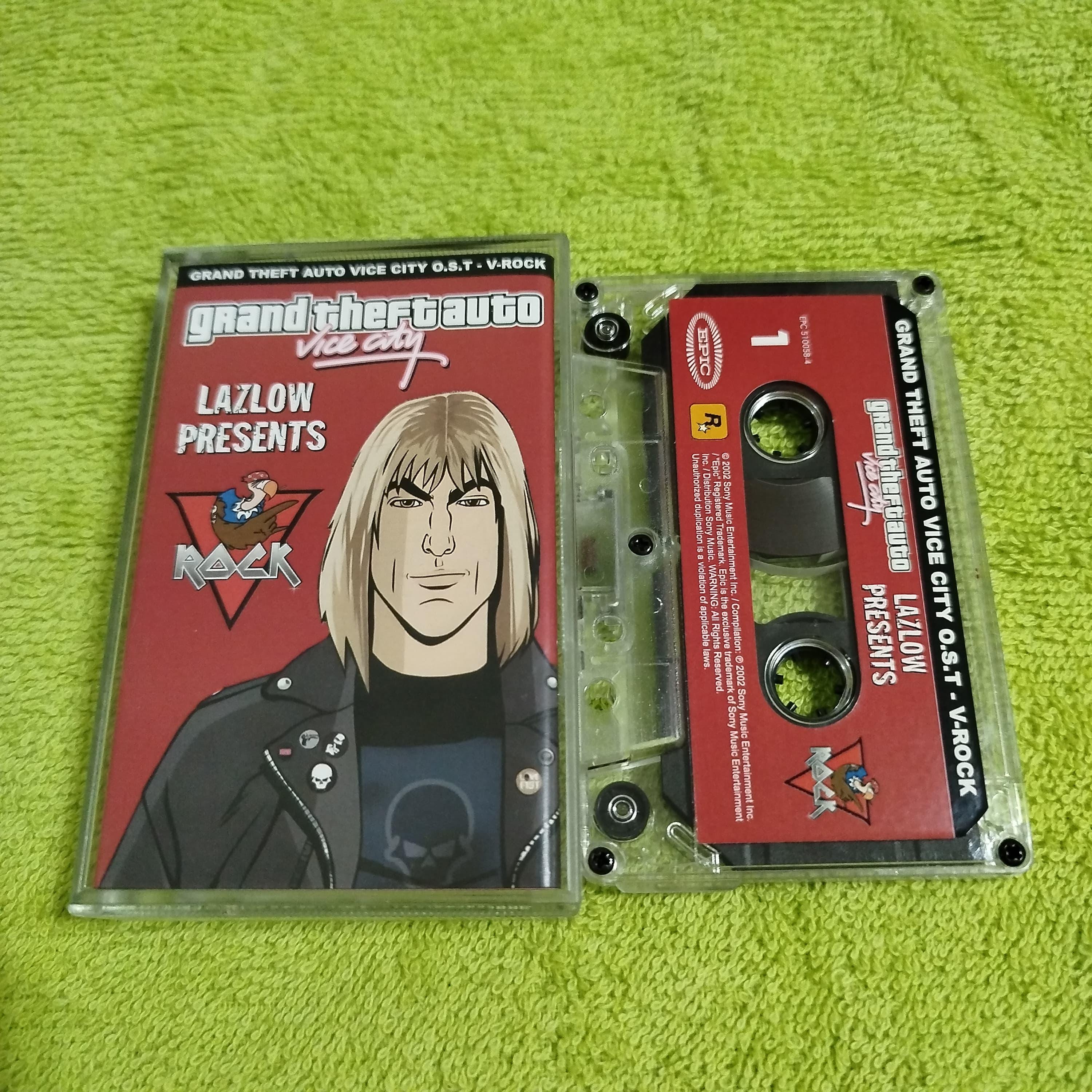 Grand Theft Auto Vice City Cassette Tape: Lazlow Presents - Etsy