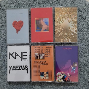 KANYE WEST cassette tape Rap Hip Hop