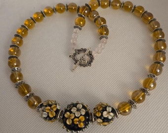 Amber Glow Necklace