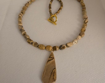 Picture Jasper Necklace