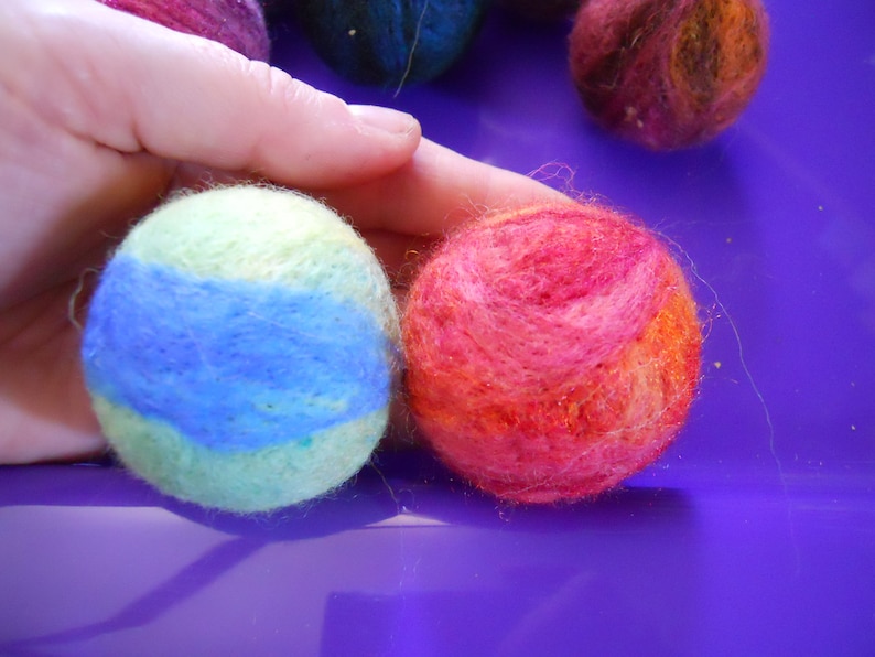 Catnip Toy Needle Felted Wool Catnip Ball image 2