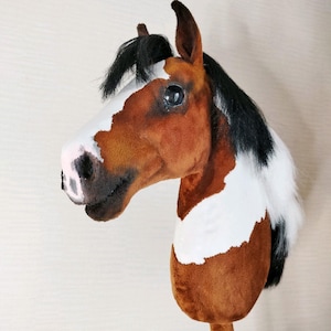 Realistic Horse Feathery, Hobby Horse Gift