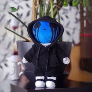 Eyeless Undertale Sans Plush, Gamer Boyfriend Gift, Kawaii Plushie, Stuffed animal, Sans Undertale