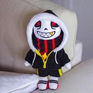 Flowertale Undertale Sans Plush, Gamer Boyfriend Gift, Kawaii Plushie, Stuffed animal, Sans Undertale
