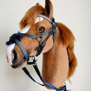 Realistic Horse Raven-Pepper, Hobby Horse Gift
