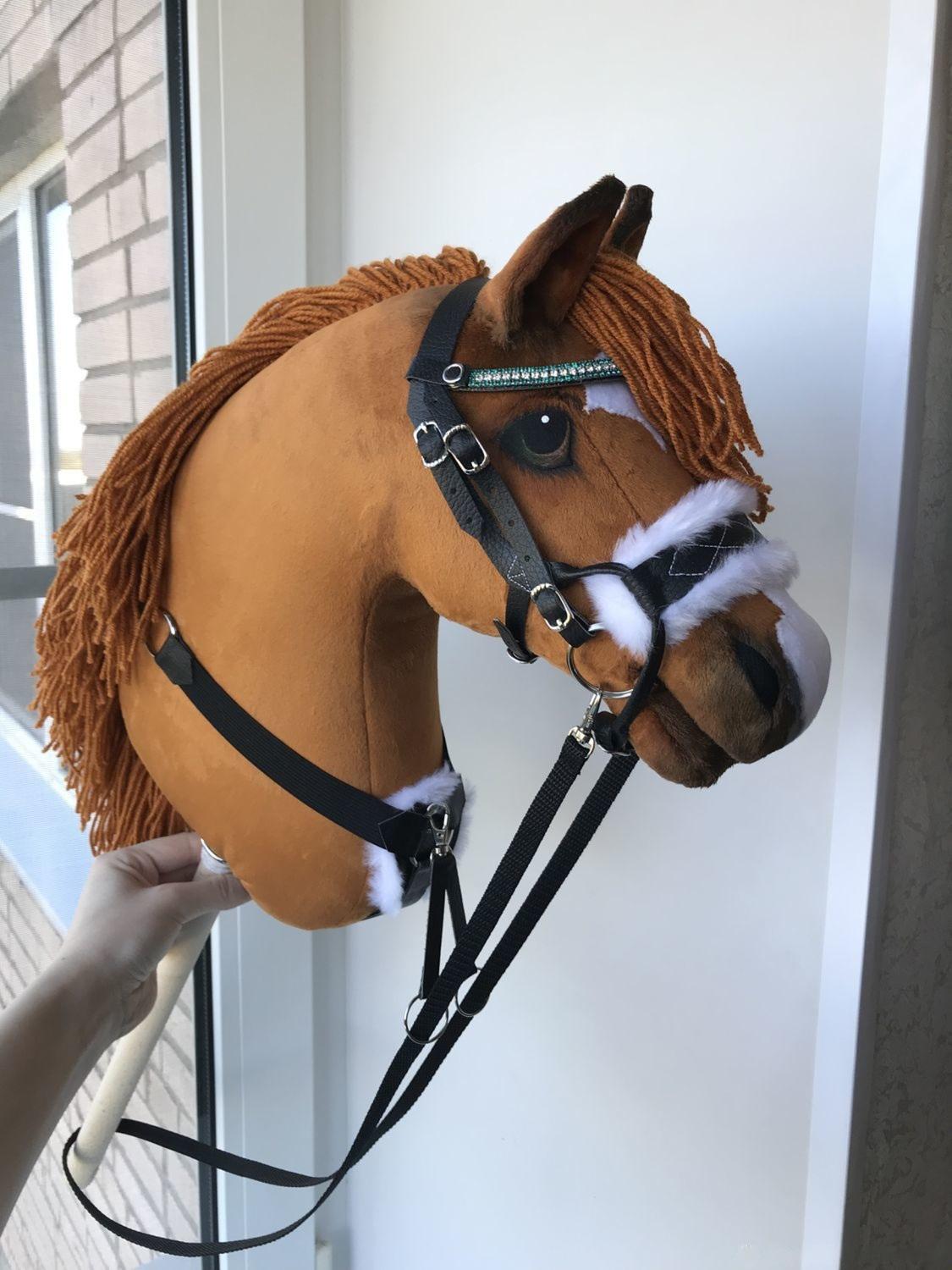 Martingala Per Cavallo Panduro Con Archetto Frontale - In Poliestere Morbido, Marrone, Per Look Elegante E Sicuro