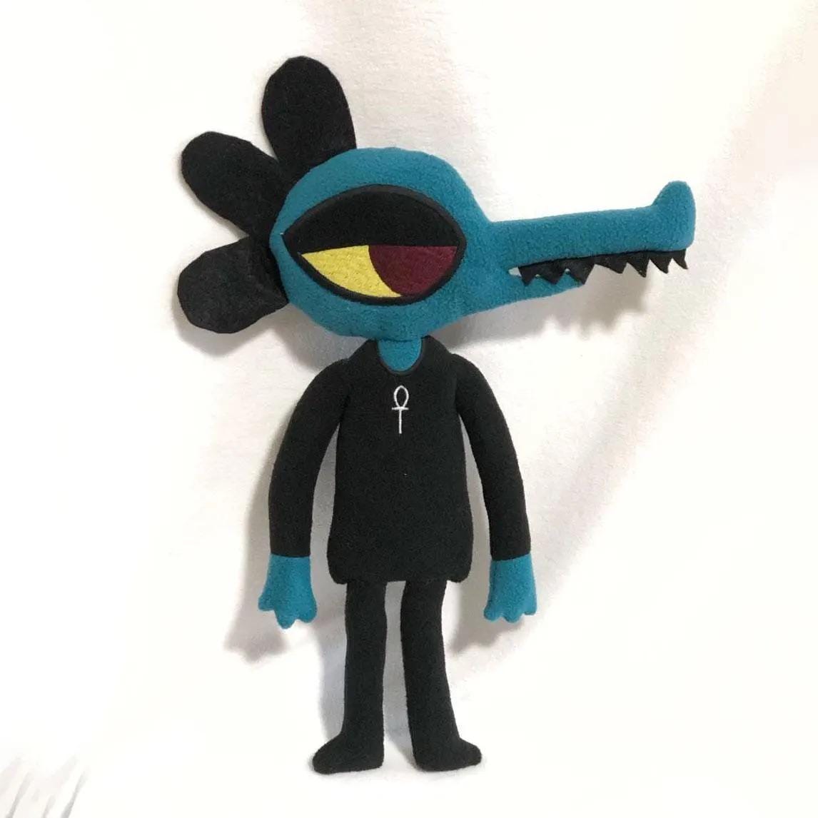 Bea Santello Night in the Woods Plush, NitW Plushie, Game Soft toy, Gamer gift