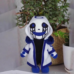 404 Error Undertale Sans Plush, Gamer Boyfriend Gift, Kawaii Plushie, Stuffed animal, Sans Undertale