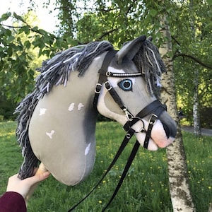 Hobby Horse With Bridle, Horse Riding Toy